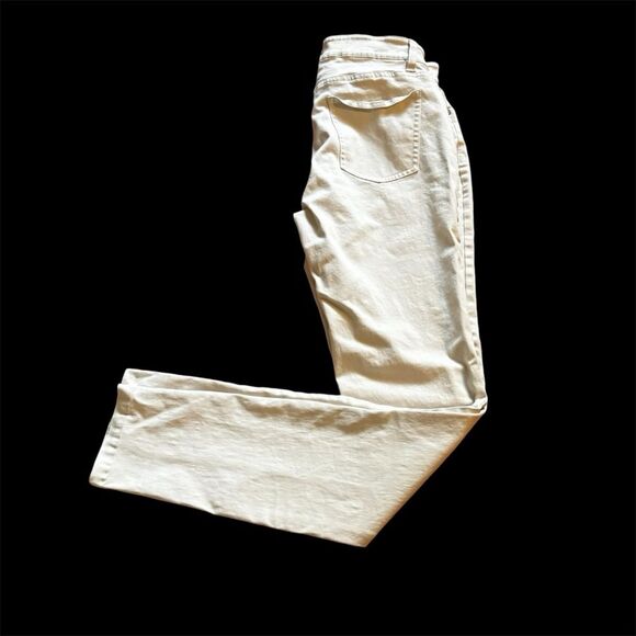 Eileen Fisher White Skinny Jeans | Sz. 4 | EUC | Comfortable and Classic - Picture 4 of 8